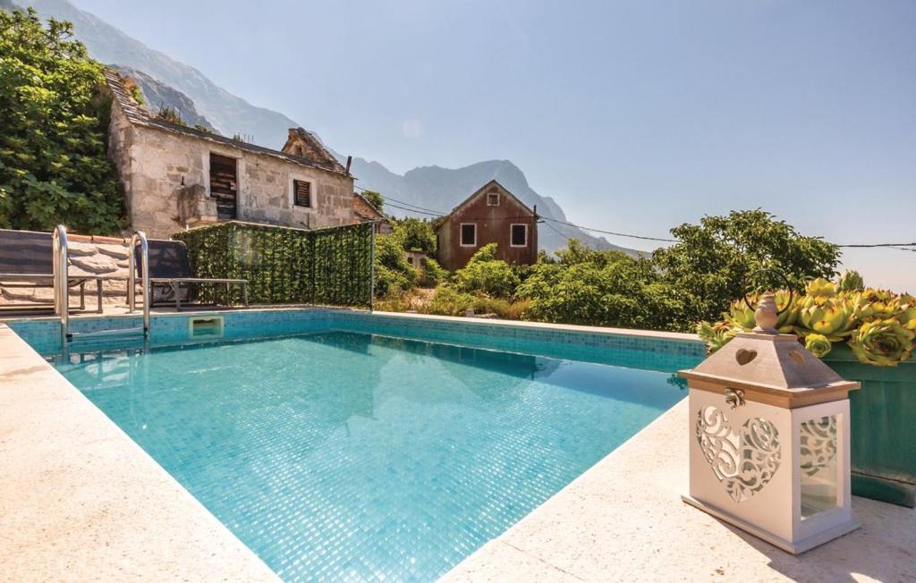 Villa Kristina - Ferienhaus Baska Voda - Topici, Private Outdoor Swimmingpool, Wifi מראה חיצוני תמונה